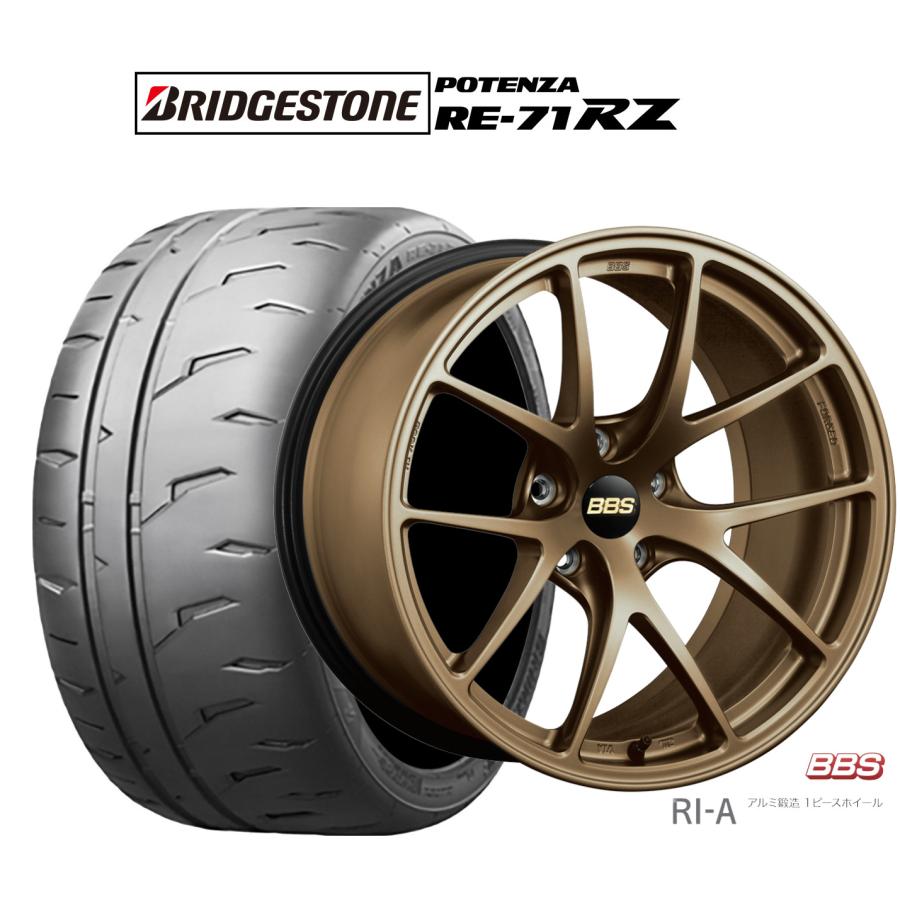 BBS サマータイヤ ホイール4本セット BBS JAPAN RI-A ブリヂストン 