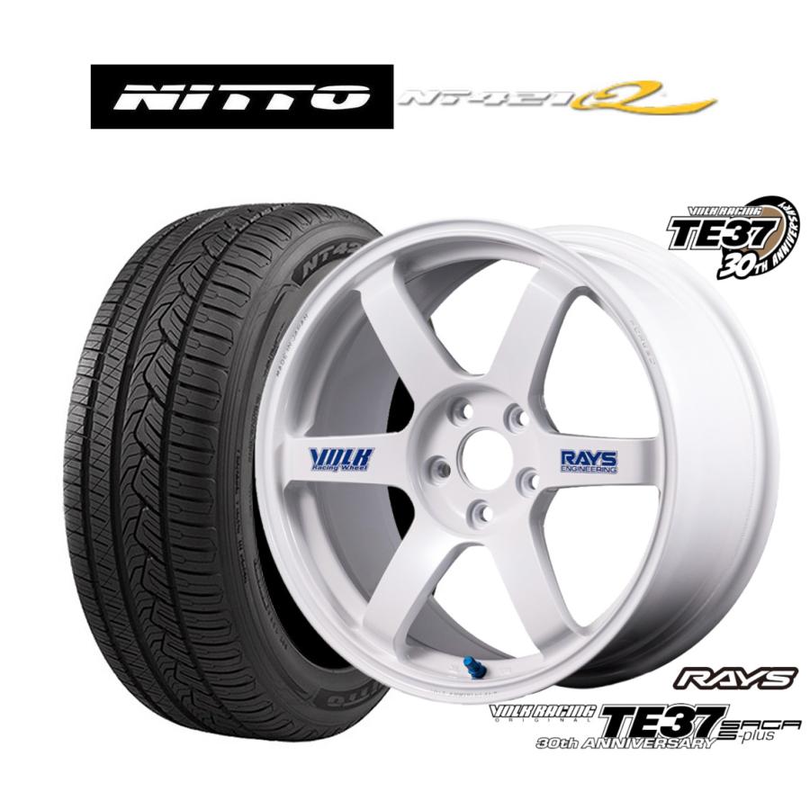 RAYS サマータイヤ ホイール4本セット レイズ ボルクレーシング TE37 