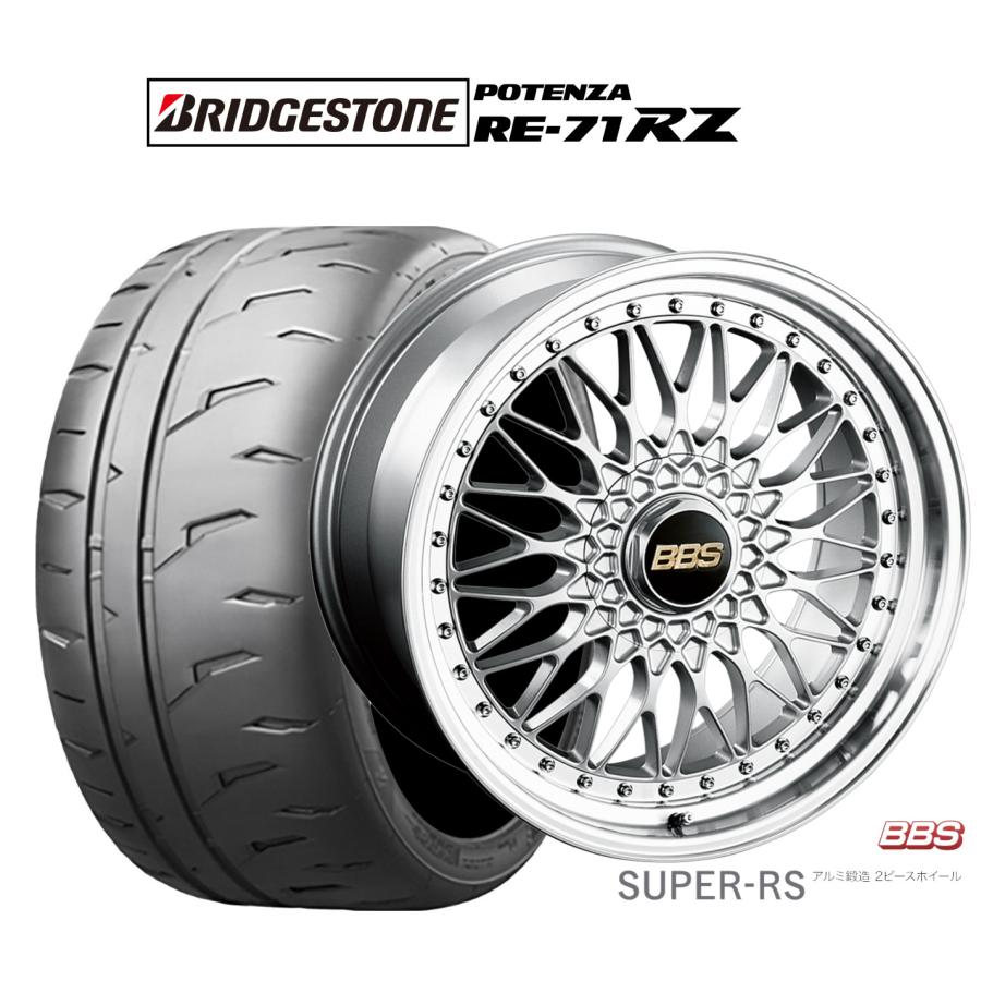 ポテンザ スバル タイヤ／ホイール4本セット BBS サマータイヤ ホイール4本セット BBS JAPAN SUPER-RS ブリヂストン