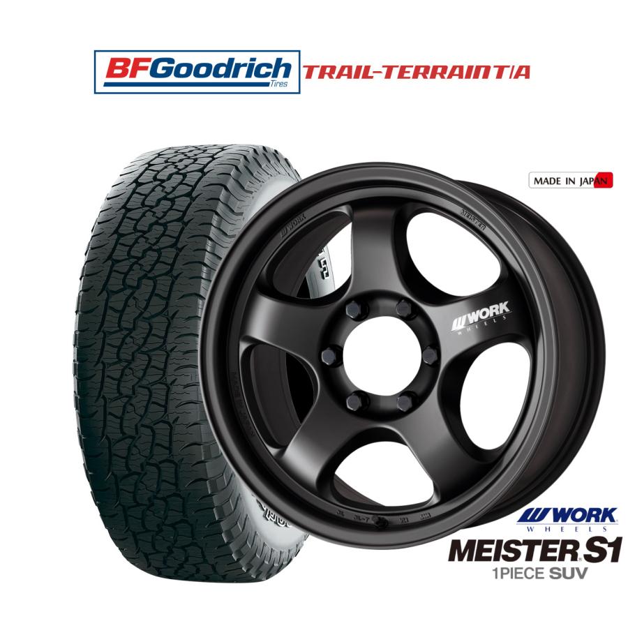 WORK サマータイヤ ホイール4本セット ワーク マイスター S1 1P SUV BF 