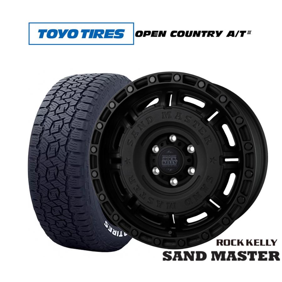 オフロードタイヤ ホイール4本セット BADX ロックケリー SAND MASTER
