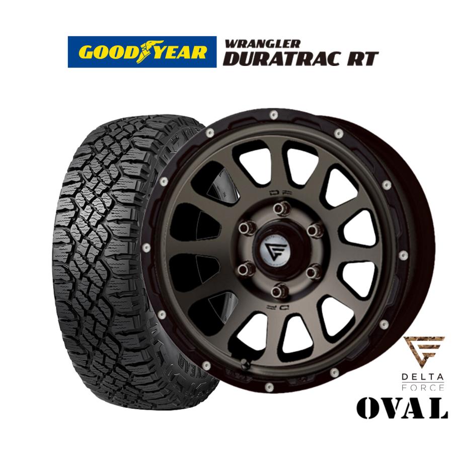 DELTA FORCEホイールタイヤ4本セット オフロードタイヤ ホイール4本セット FORCE デルタフォース OVAL