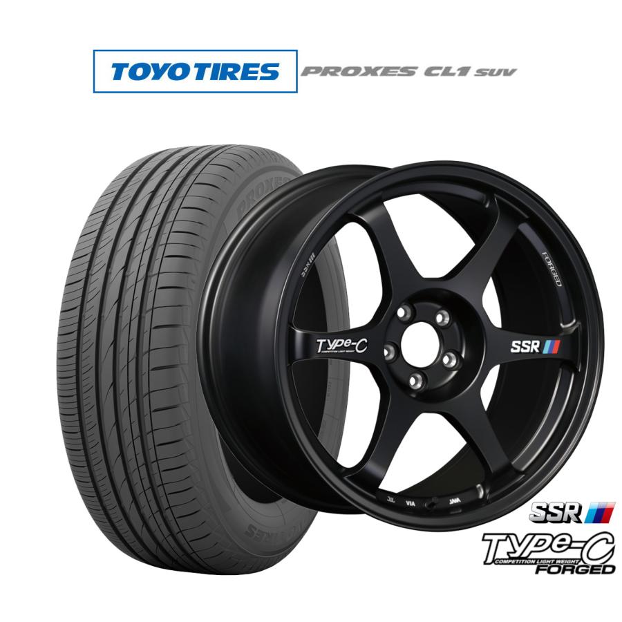 SSR サマータイヤ ホイール4本セット タナベ SSR Type-C FORGED 