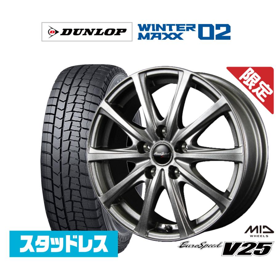 スタッドレスタイヤ ホイール4本セット MID 数量限定品 ユーロスピード 