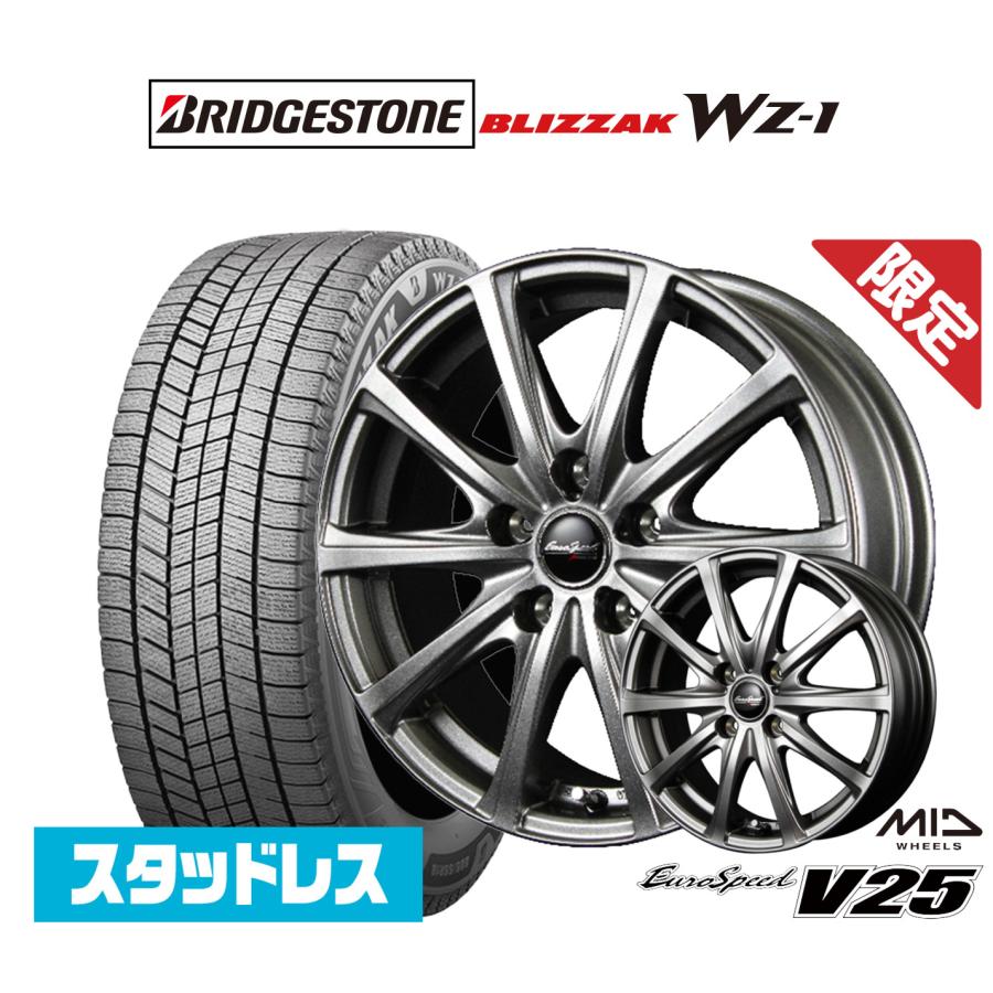 スタッドレスタイヤ ホイール4本セット MID 数量限定品 ユーロスピード 