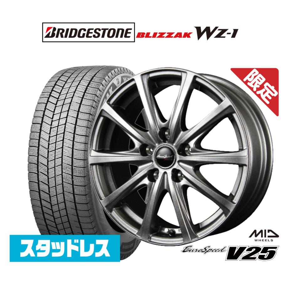 スタッドレスタイヤ ホイール4本セット MID 数量限定品 ユーロスピード 