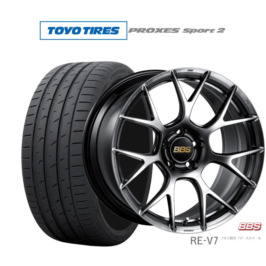 BBS サマータイヤ ホイール4本セット BBS JAPAN RE-V7 トーヨー