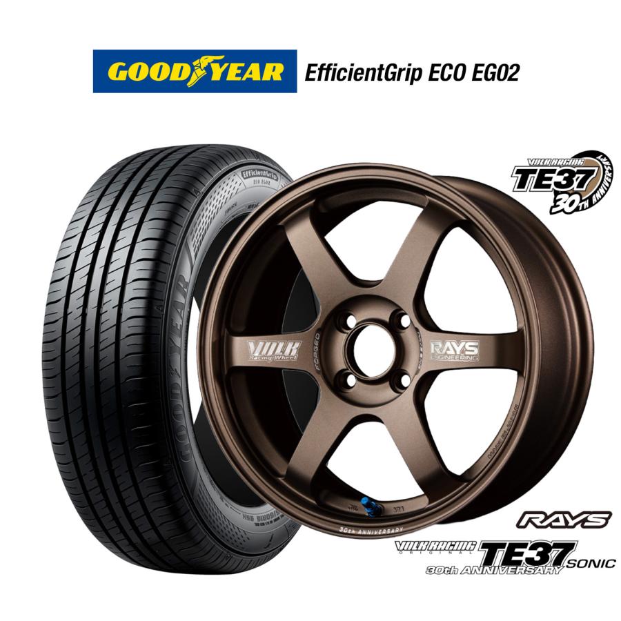 RAYS サマータイヤ ホイール4本セット ボルクレーシング TE37 ソニック