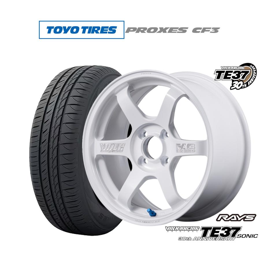 RAYS サマータイヤ ホイール4本セット レイズ ボルクレーシング TE37 