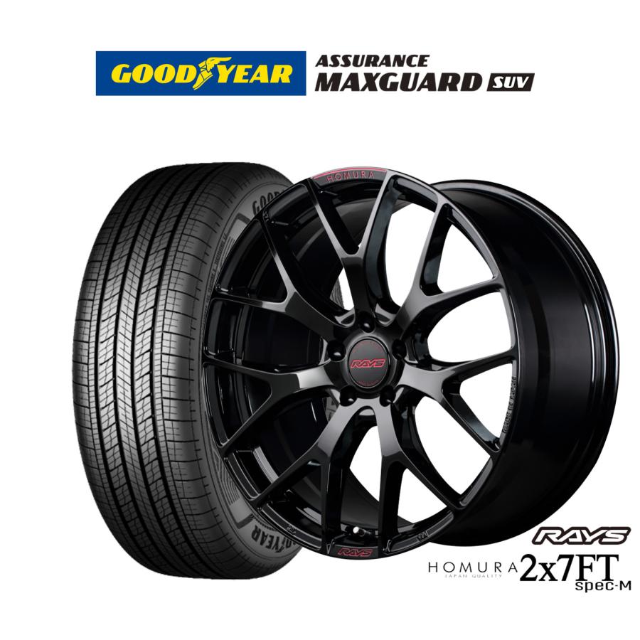 RAYS サマータイヤ ホイール4本セット レイズ HOMURA ホムラ 2×7 FT 