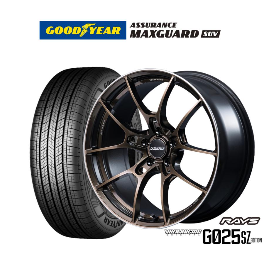 RAYS サマータイヤ ホイール4本セット レイズ ボルクレーシング G025 