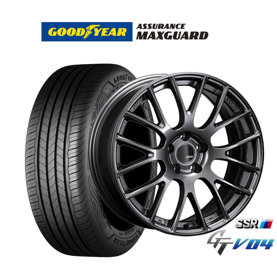 SSR サマータイヤ ホイール4本セット タナベ SSR GT V04 グッドイヤー 