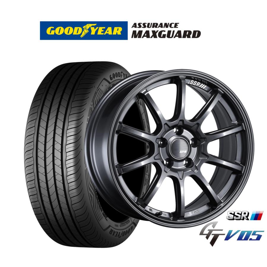SSR サマータイヤ ホイール4本セット タナベ SSR GT V05 グッドイヤー