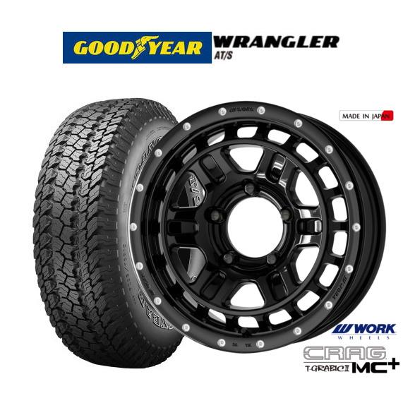 WORK サマータイヤ ホイール4本セット ワーク クラッグ T-GRABICII MC 