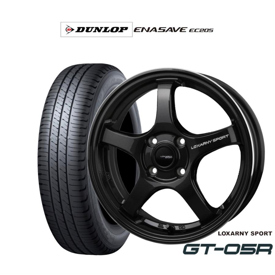 yyyyy777205/60R16 2023年製　美品　LOXARNY ロクサーニ サマータイヤ ホイール4本セット BADX ロクサーニスポーツ