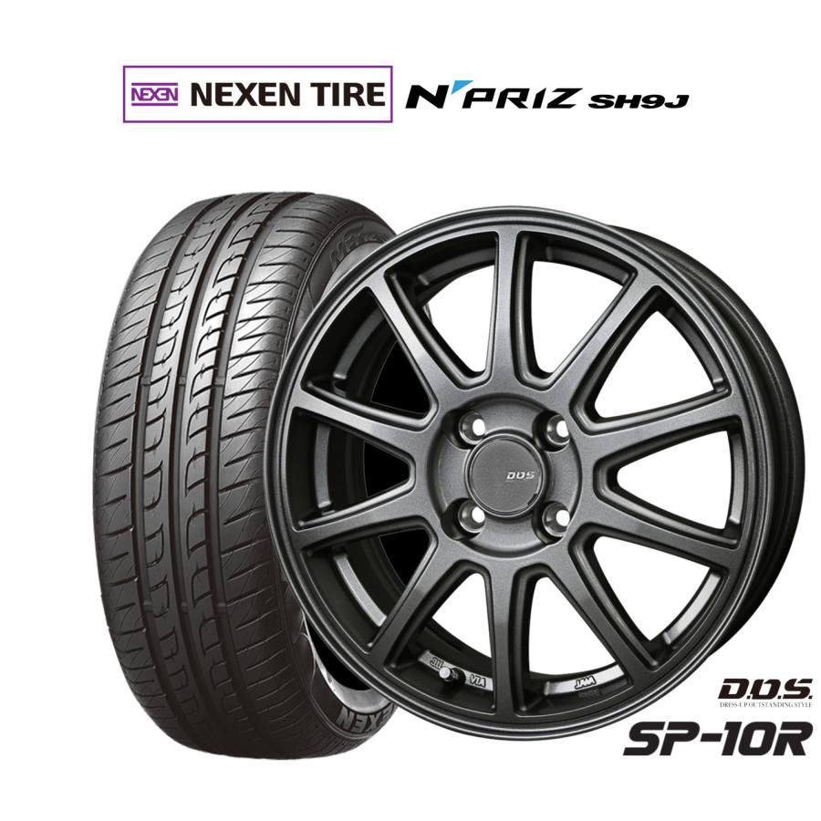 サマータイヤ ホイール4本セット BADX D,O,S(DOS) SP-10R NEXEN