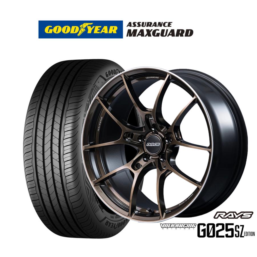 RAYS サマータイヤ ホイール4本セット レイズ ボルクレーシング G025 