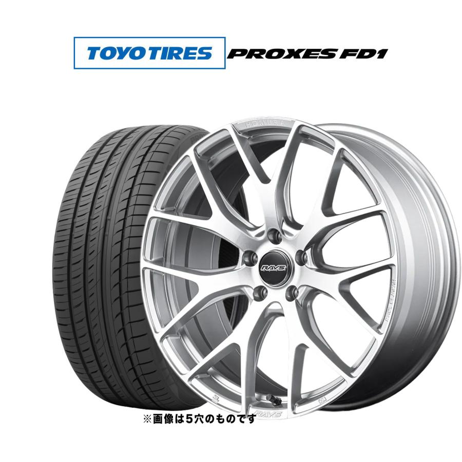 RAYS サマータイヤ ホイール4本セット レイズ HOMURA ホムラ 2×7 FT