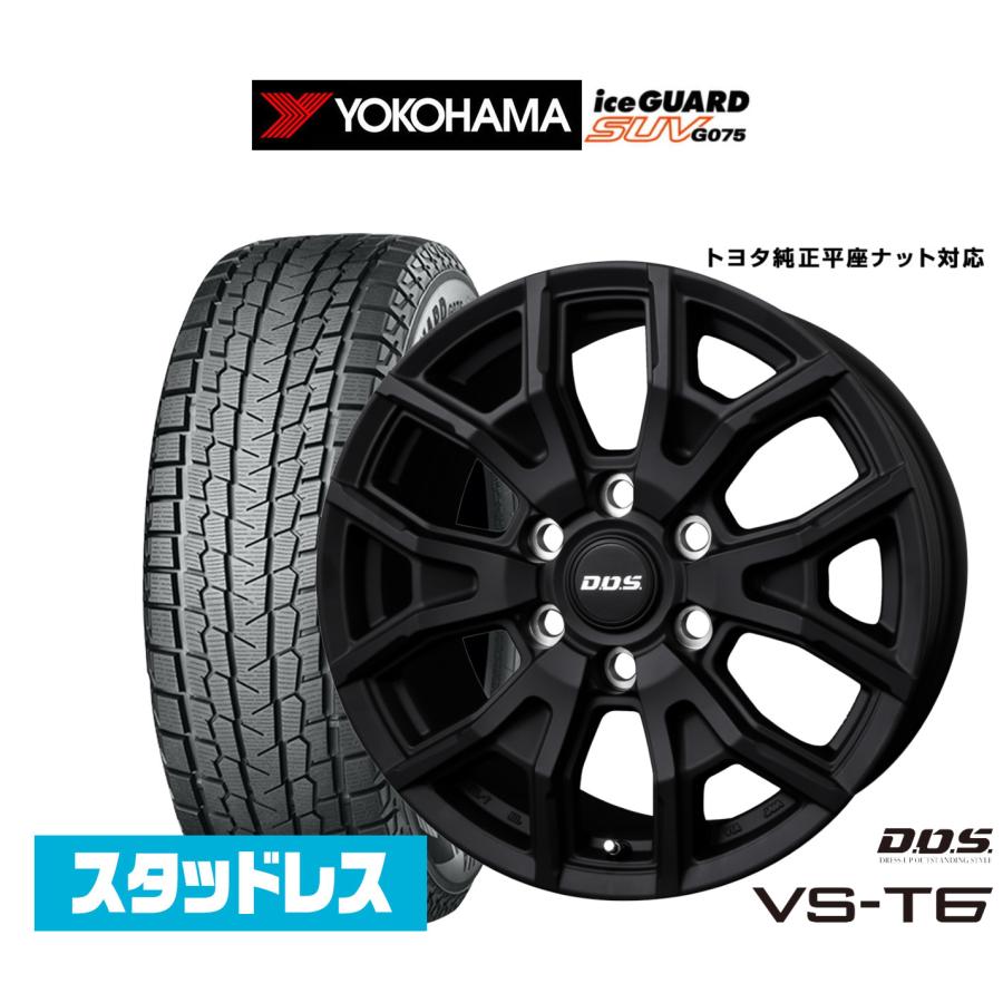 スタッドレスタイヤ ホイール4本セット BADX D,O,S(DOS) VS-T6