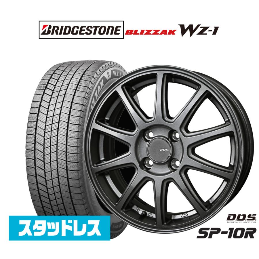 スタッドレスタイヤ ホイール4本セット BADX D,O,S(DOS) SP-10R 