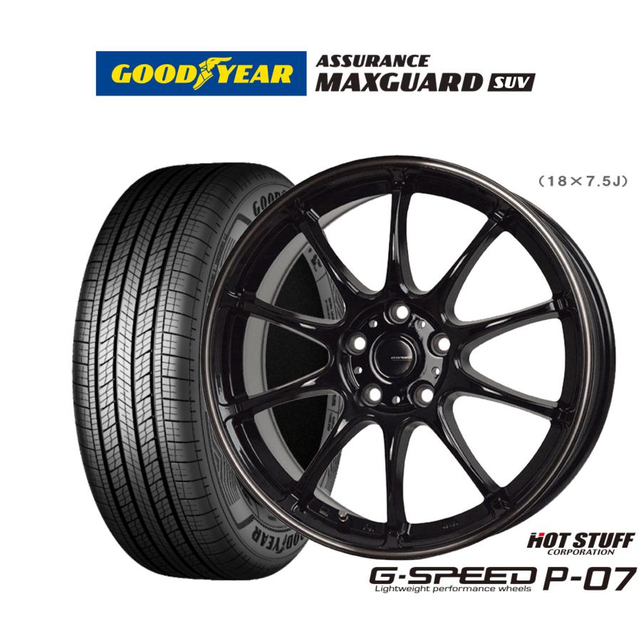 HOT STUFF（ホットスタッフ） サマータイヤ ホイール4本セット G.speed