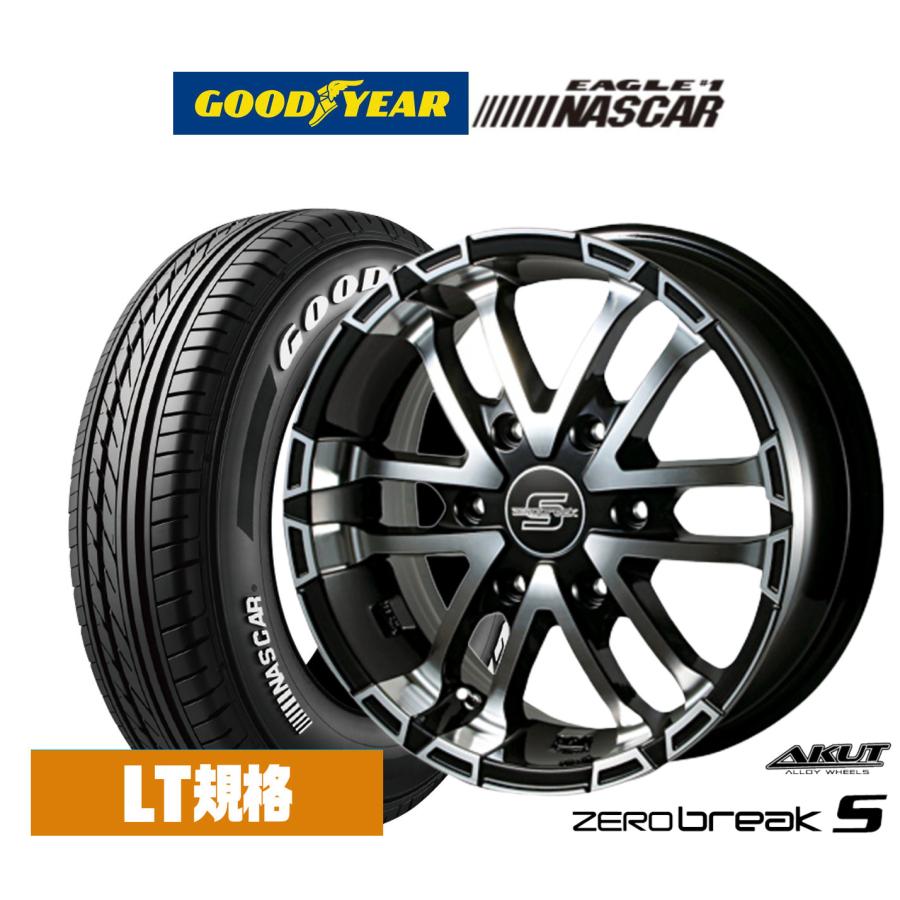 GWトレーラー値下げ アクト ゼロブレイク S 16x6.5 +35 ブラックポリッシュ 215/65R16