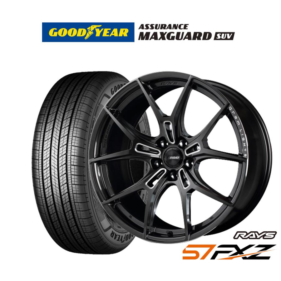 RAYS サマータイヤ ホイール4本セット レイズ グラムライツ 57 FXZ