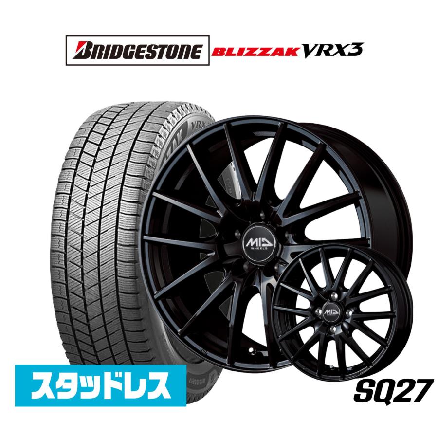 BRIDGESTONE BLIZZAK VRX3 16インチホイール付ノアヴォク 90系ノア/ヴォクシー]ブリヂストン BLIZZAK ブリザック VRX3 205/60R16
