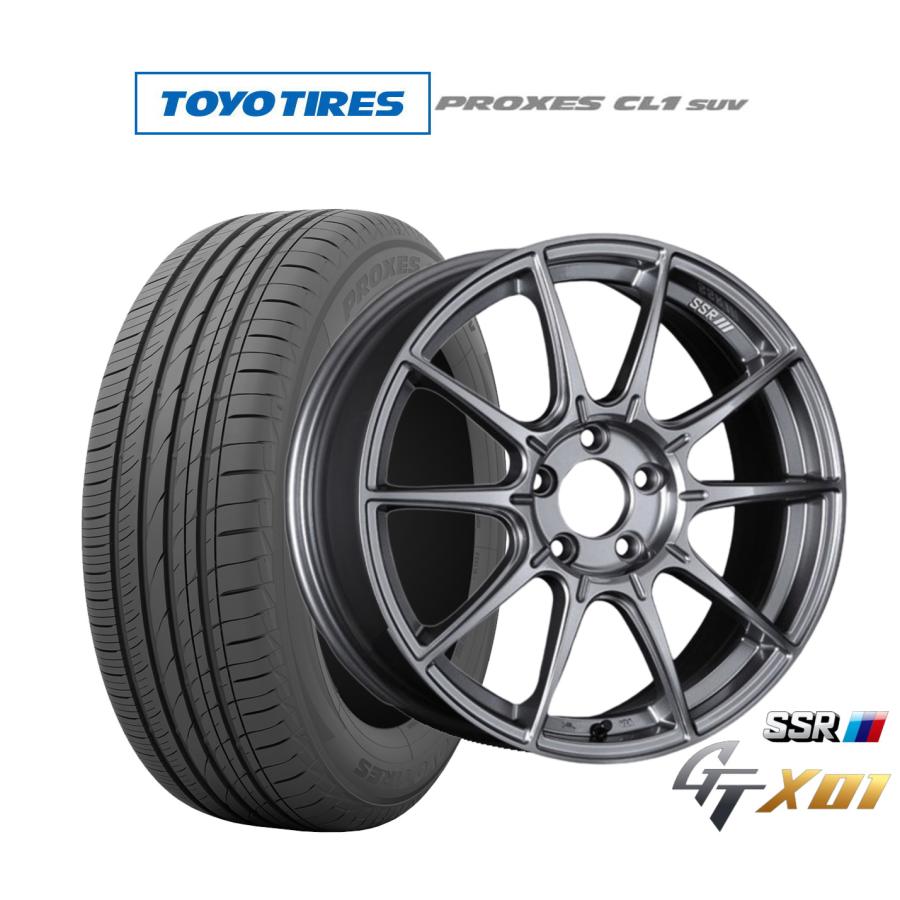 SSR サマータイヤ ホイール4本セット タナベ GT X01 トーヨータイヤ 