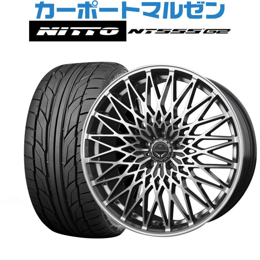 サマータイヤ ホイール4本セット Badx Nt555 ロクサーニ パヴォーネ Nitto 夏タイヤ ホイールセット Nt555