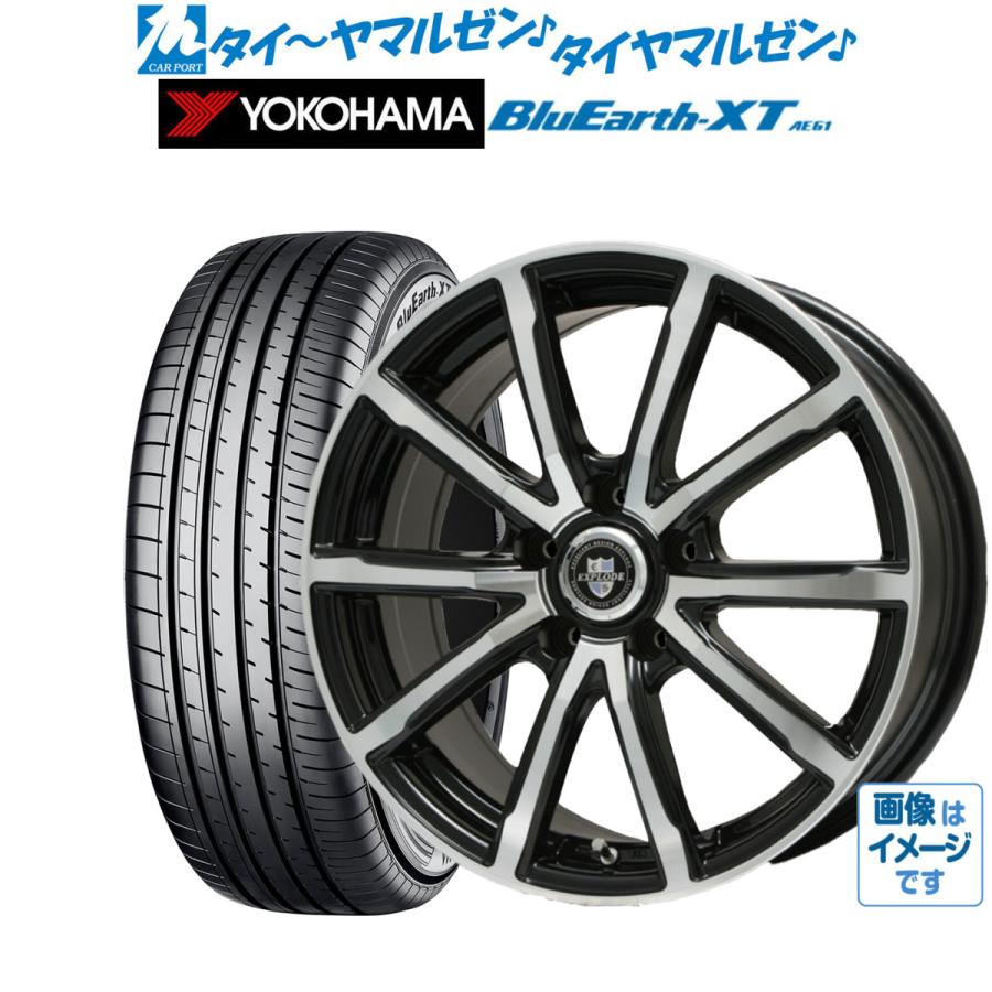 サマータイヤ ホイール4本セット ビッグウェイ エクスプラウド BPV ヨコハマ BluEarth ブルーアース XT (AE61) 215/70R16