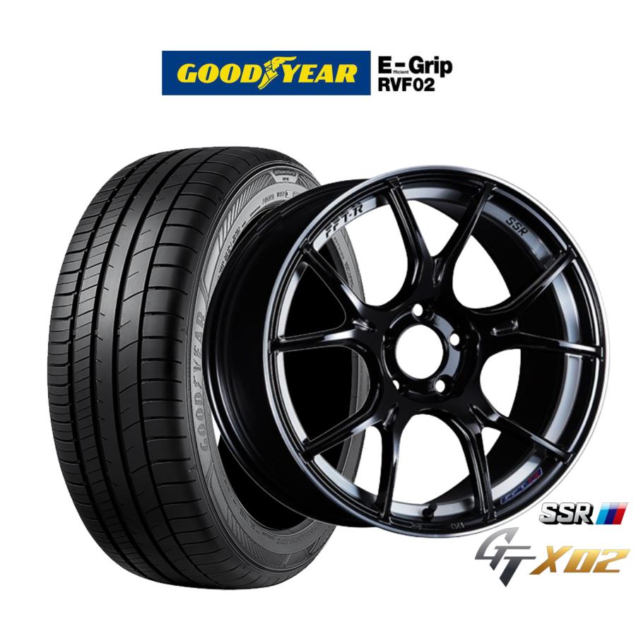 サマータイヤ ホイール4本セット タナベ SSR GT X02 グッドイヤー 
