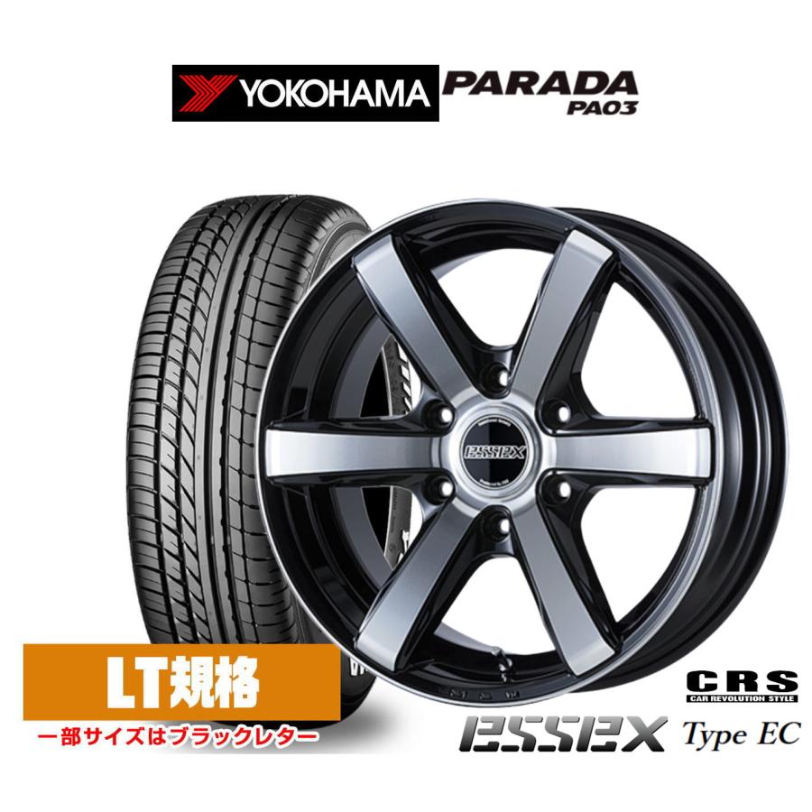 海外花系 サマータイヤ ホイール4本セット CRS ESSEX エセックス EJ-17