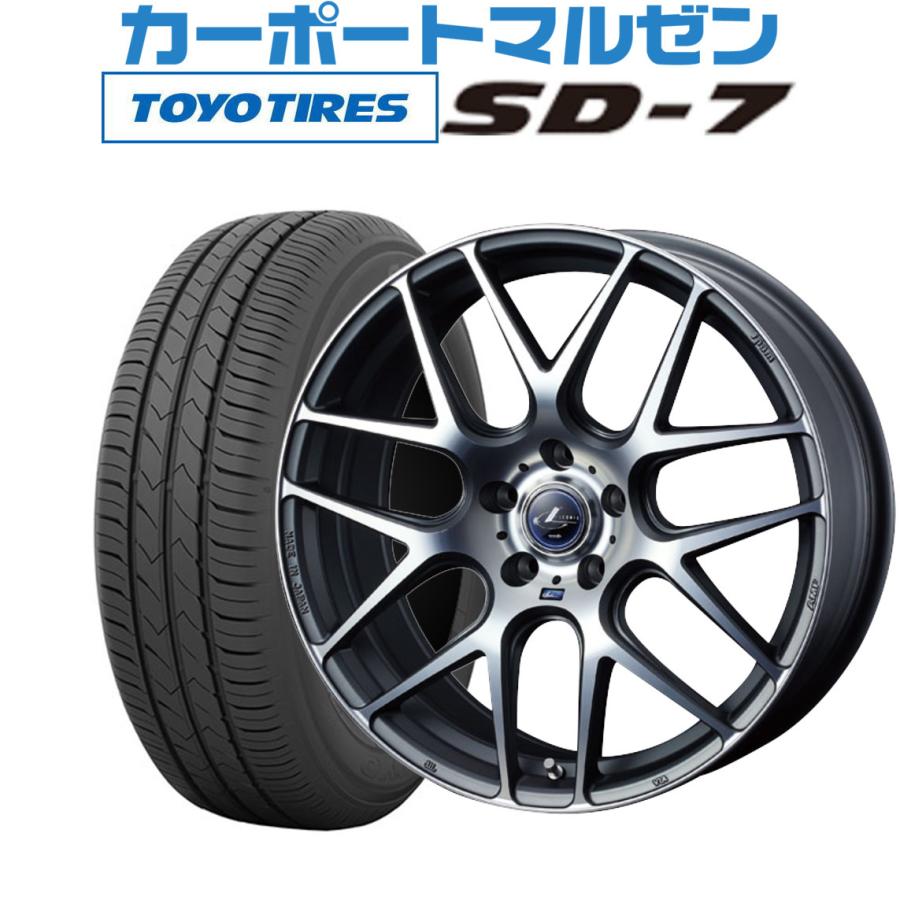 サマータイヤ ウェッズ ホイール4本セット ウェッズ レオニス タイヤ ホイール ナヴィア06 トーヨー Sd 7