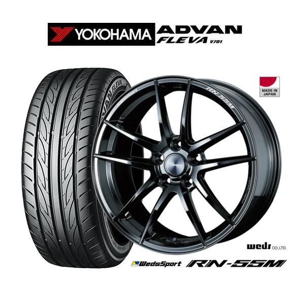 サマータイヤ ホイール4本セット ウェッズ ウェッズスポーツ RN-55M 