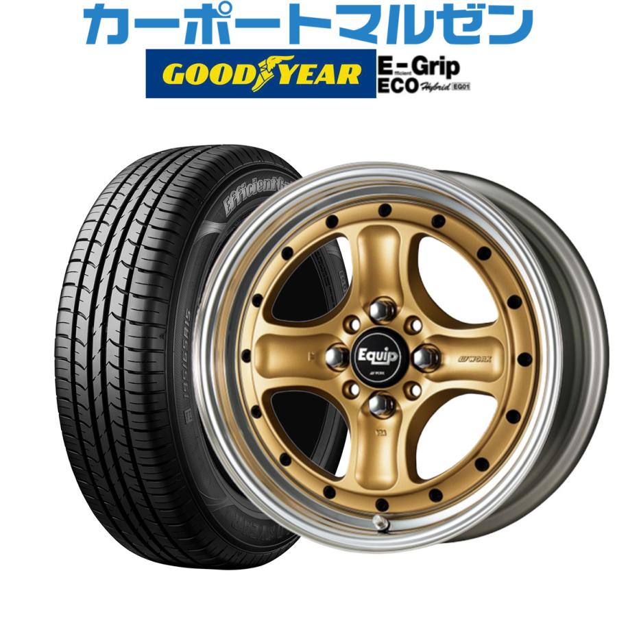全商品オープニング価格特別価格 新品 4本セット ワーク エクイップ 40 オーバーヘッドデザイン グッドイヤー エフィシエント グリップ エコ Eg01 185 65r15 海外輸入 Www Diasunjewelry Com