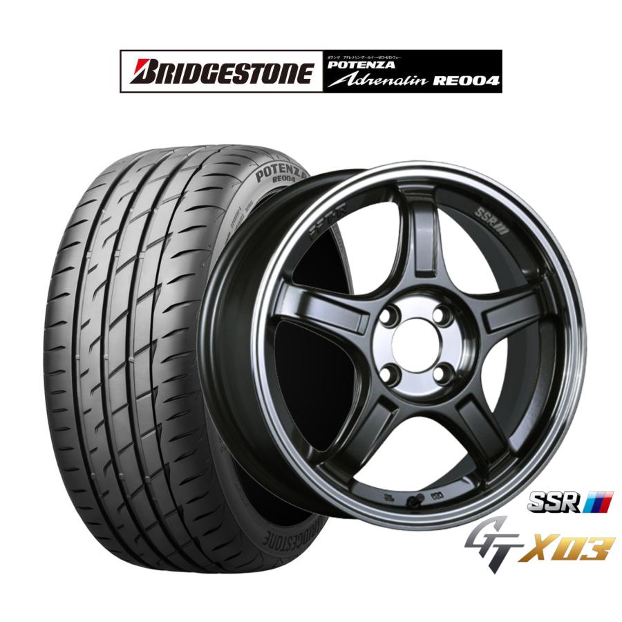 SSR サマータイヤ ホイール4本セット タナベ GT X03 ブリヂストン 