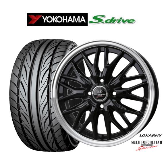 ロクサーニ マルチフォルケッタ 165/45R16 タイヤホイールセット