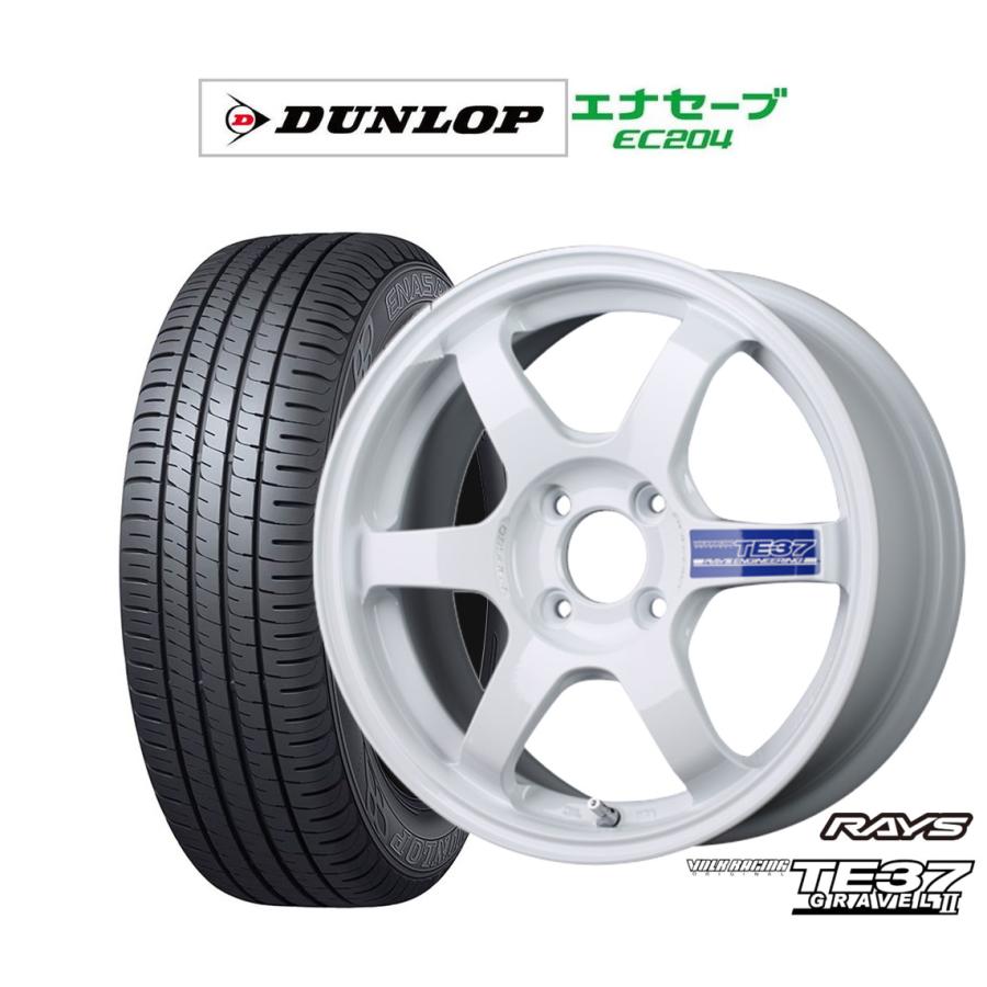 サマータイヤ ホイール4本セット レイズ ボルクレーシング TE37 