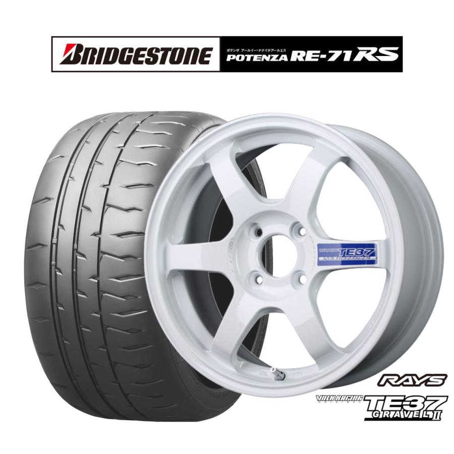 サマータイヤ ホイール4本セット レイズ ボルクレーシング TE37 