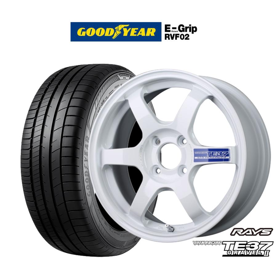 サマータイヤ ホイール4本セット レイズ ボルクレーシング TE37 