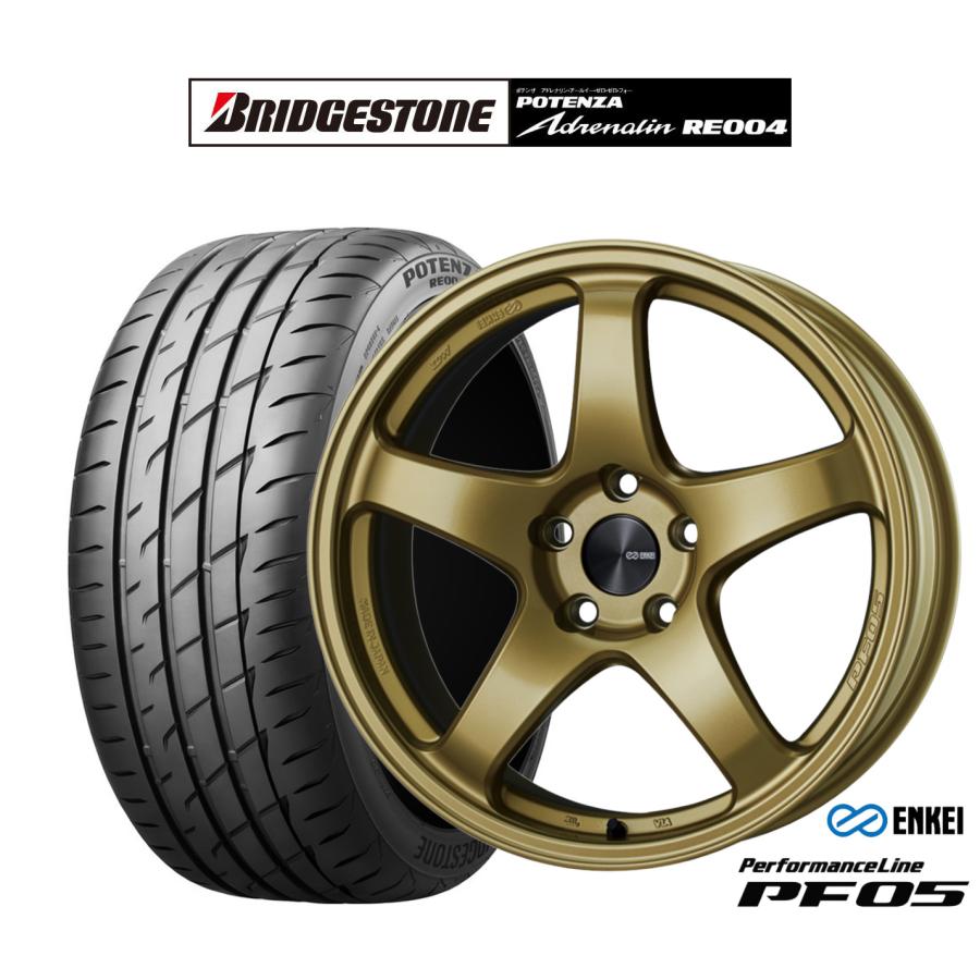 サマータイヤ ホイール4本セット エンケイ PF05 ブリヂストン 