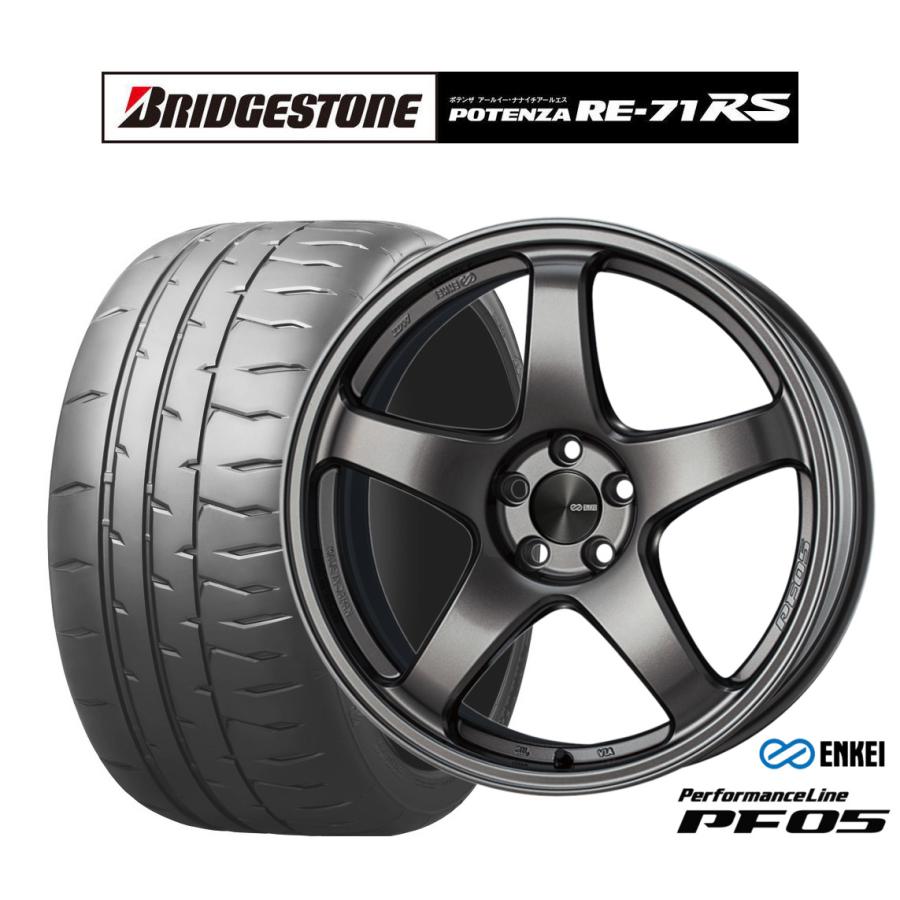 ENKEI（エンケイ） サマータイヤ ホイール4本セット PF05 ブリヂストン