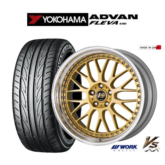 サマータイヤ ホイール4本セット ワーク VS XX ヨコハマ ADVAN 