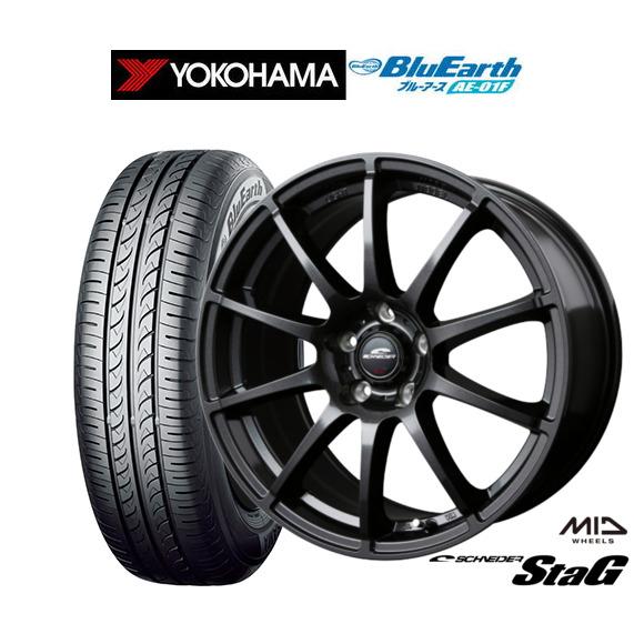 195/60R16 4本組 ヨコハマブルーアース セレナ、ウィッシュ、イスト