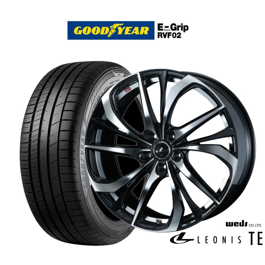 WEDS サマータイヤ ホイール4本セット ウェッズ レオニス TE  