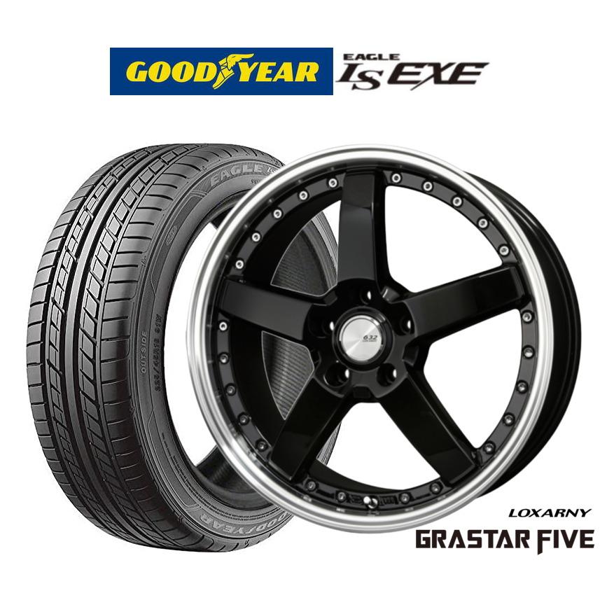 19インチ ロクサーニ グラスターファイブ 225/40R19 中古4本セット 