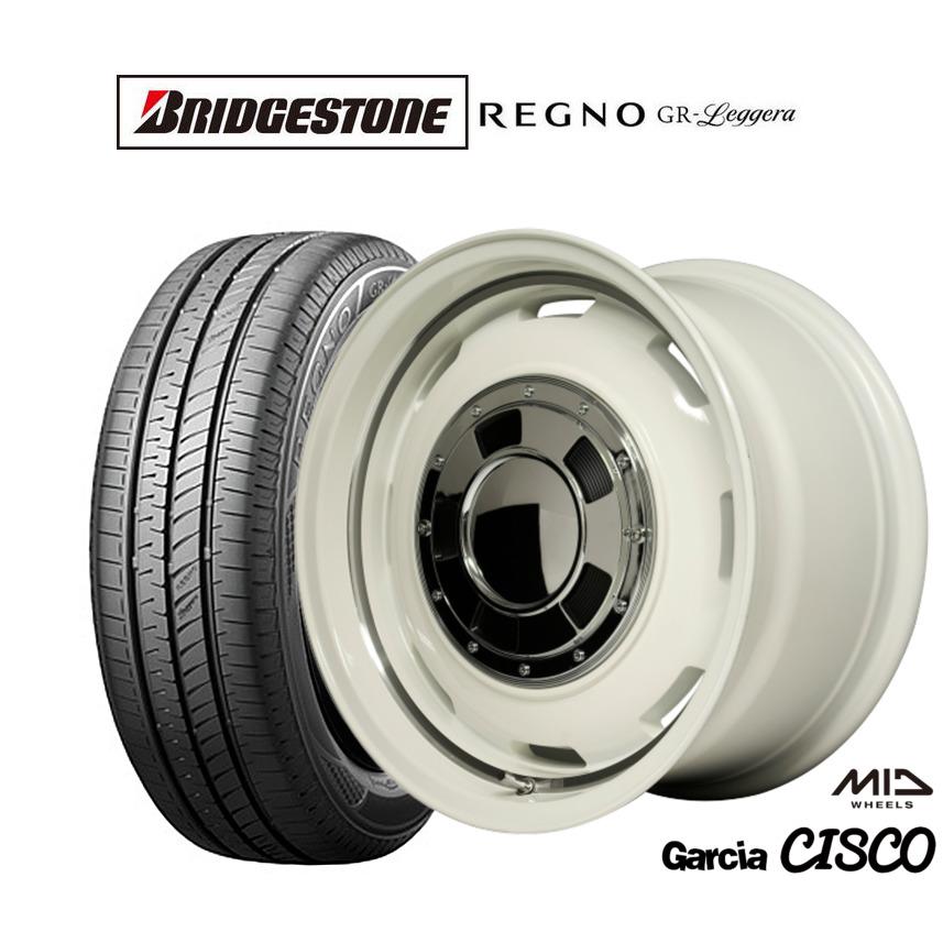 サマータイヤ ホイール4本セット MID ガルシア シスコ ブリヂストン REGNO レグノ GR-レジェーラ 165/55R15