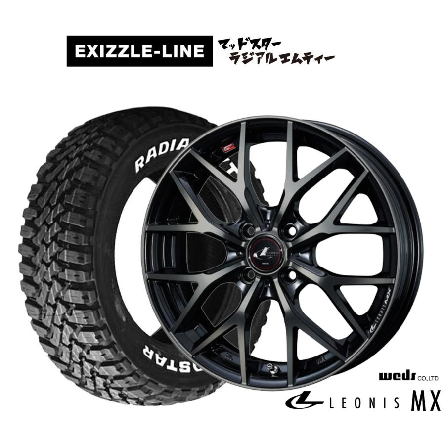WEDS（ウェッズ） サマータイヤ ホイール4本セット レオニス MX