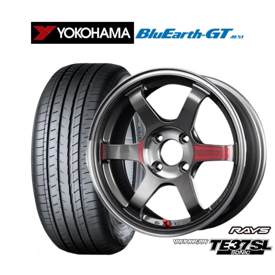 サマータイヤ ホイール4本セット レイズ ボルクレーシング TE37 SONIC 